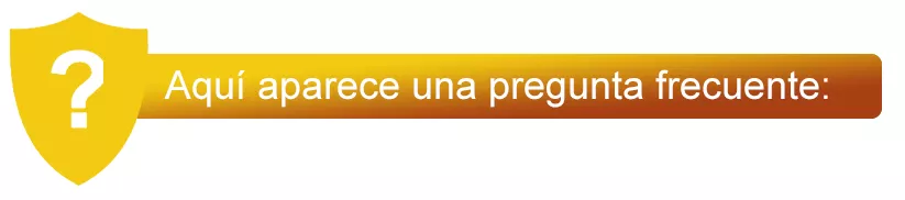 Aquí aparece una pregunta frecuente